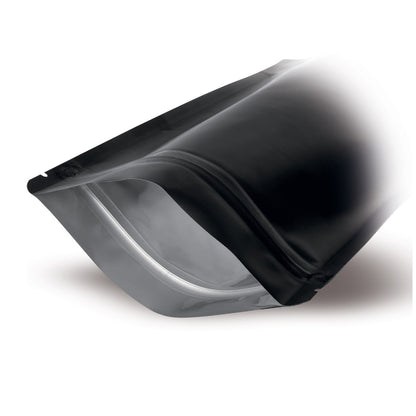 Sacchetto con fondo piatto nero opaco