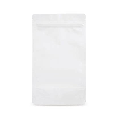 Sacchetto con fondo piatto bianco opaco
