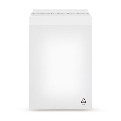 Sacchetti adesivi in LDPE con patta smussata senza foro di aerazione 50 - 70 mµ