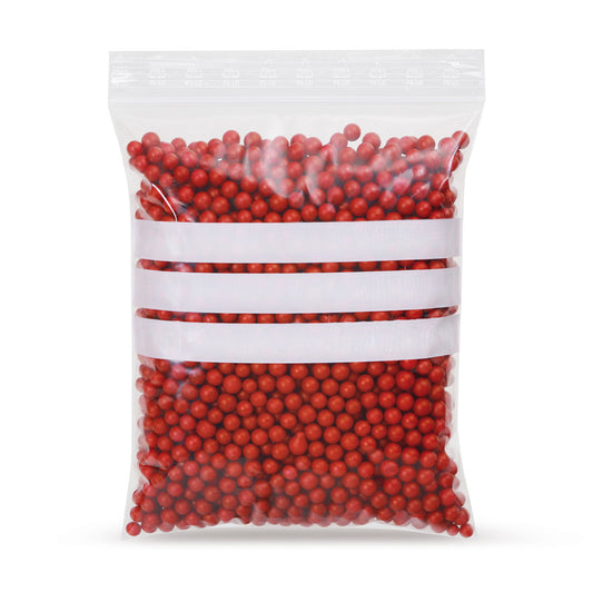 Sacchetti con chiusura a pressione in LDPE con tre strisce bianche per scritte - 50 pezzi - dettaglio 1