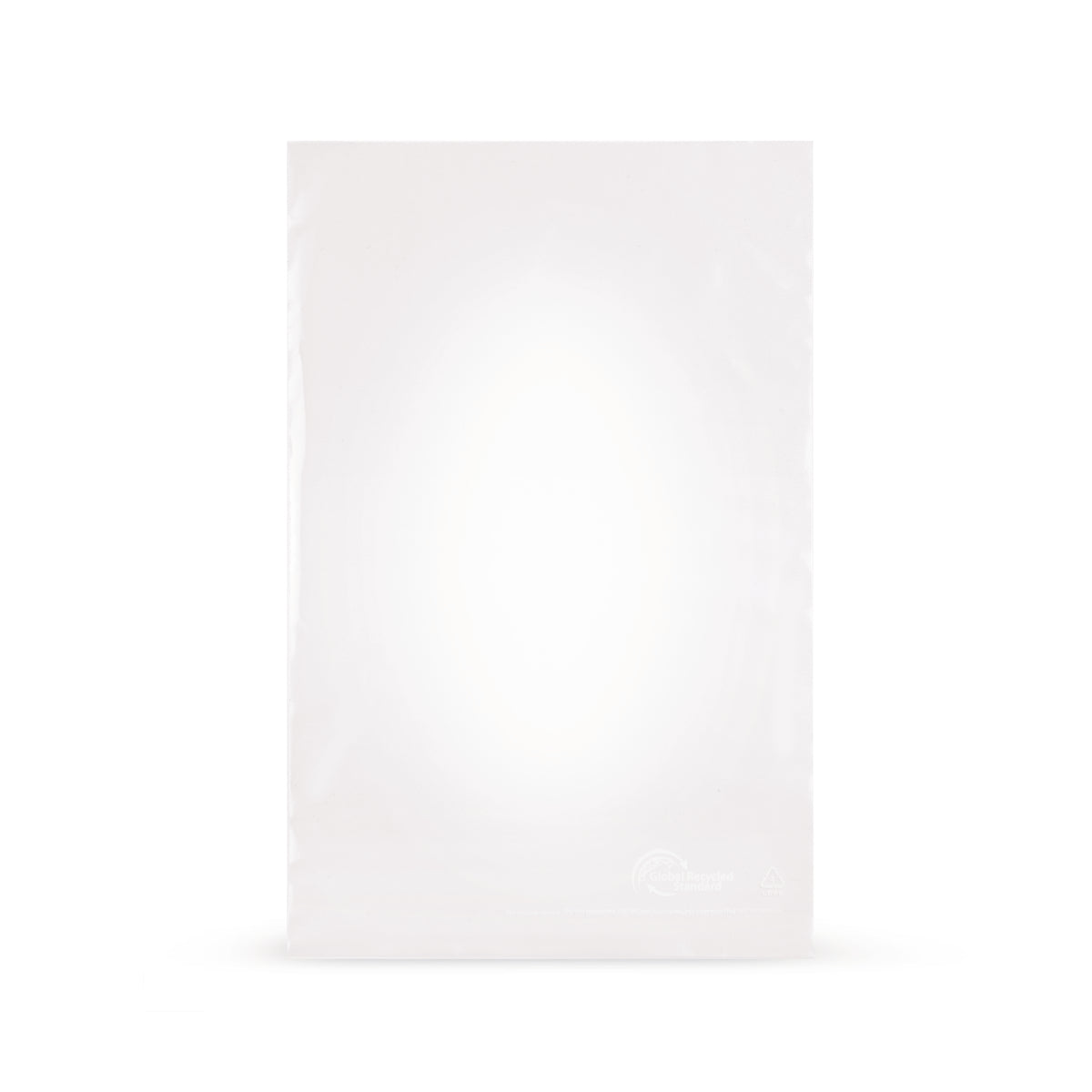 Sacchetti piatti in rLDPE con contenuto di materiale riciclato del 50% - base