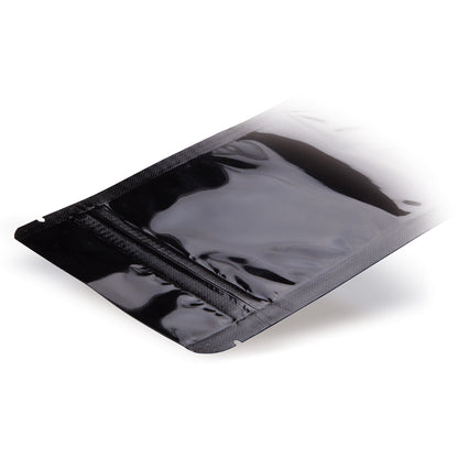 Sacchetto con fondo piatto nero dettaglio 2