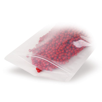 Sacchetto con fondo piatto trasparente monomateriale