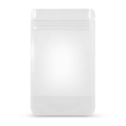 Sacchetto con fondo piatto trasparente