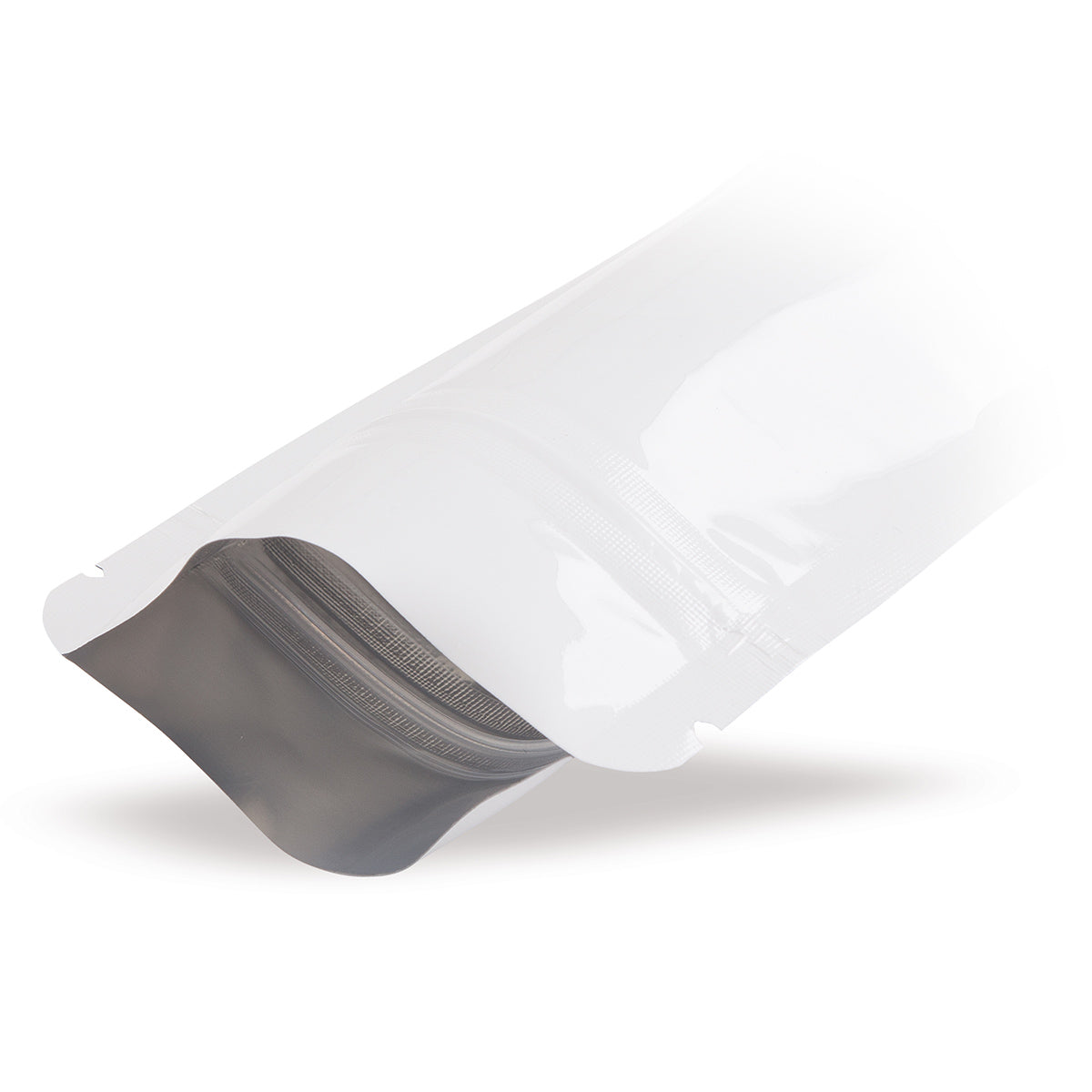 sacchetto con fondo piatto bianco dettaglio 3